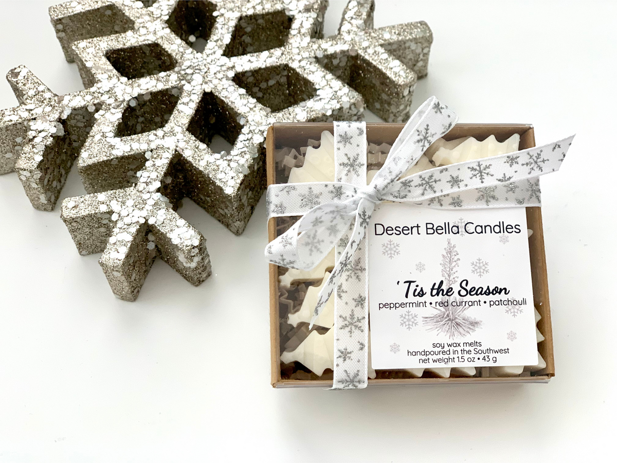 Balsam & Snow Wax Melts  Balsam, Fresh Air, Snow, Precious Woods –  Ephemera Candle Company