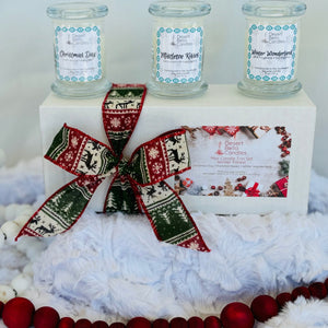 Winter Candle Trio Sets