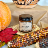 3.5oz autumn glass jar spiced latte