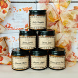 Fall candle trio sets