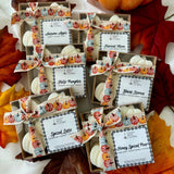 Fall pumpkin shaped wax melts