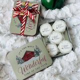 Scent-sational tealight tin the most wonderful time of the year.